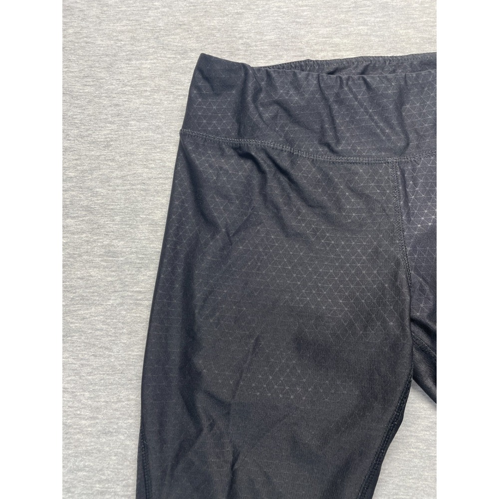 Kyodan Athletic Leggings Women Large Black Geometric Stretch Gym Training Yoga - Picture 2 of 16